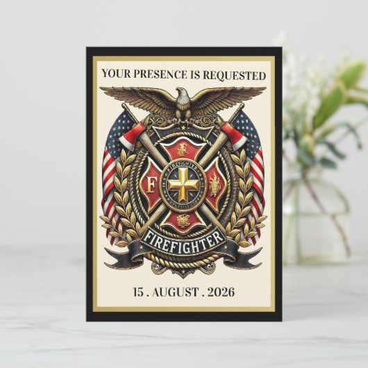 FIREFIGHTER  招待状 (スタンド正面)