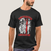 Firefighter Always Ready Fireman American Flag Thi Tシャツ (正面)