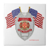 FireFighter_Badge_Captain タイル (正面)