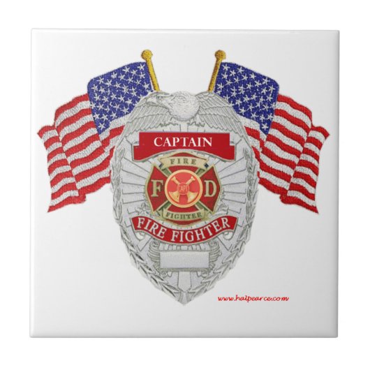 FireFighter_Badge_Captain タイル (正面)