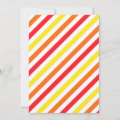 Firefighter Birthday Party Invitation 招待状 (裏面)