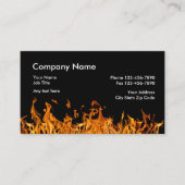 Firefighter Business Cards 名刺 (正面)