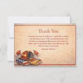 Firefighter Career Milestone サンキューカード (正面)