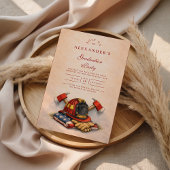 Firefighter Career Milestone 招待状