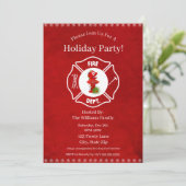 Firefighter Christmas Holiday Party 招待状 (スタンド正面)