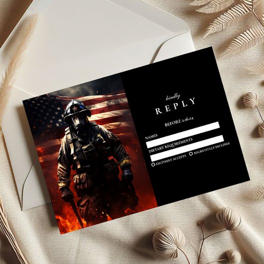 Firefighter Class of 2026 Graduation 出欠カード