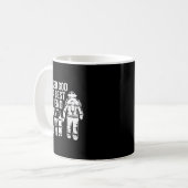 Firefighter Dad Son Quote New Daddy Fireman Dad Fa コーヒーマグカップ (正面左)