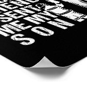 Firefighter Dad Son Quote New Daddy Fireman Dad Fa ポスター (角)