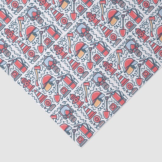 Firefighter Decoupage 薄葉紙 (詳細)