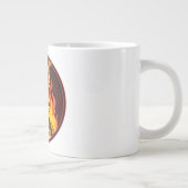 Firefighter Deer ジャンボコーヒーマグカップ (右)