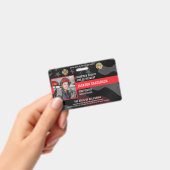 Firefighter Fire Department Photo Employee ID バッジ (手持ち)