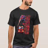 Firefighter Fire Engine Truck Fire Academy Graduat Tシャツ (正面)