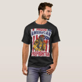 firefighter & firetruck  for firefighters  7 tシャツ (正面フル)