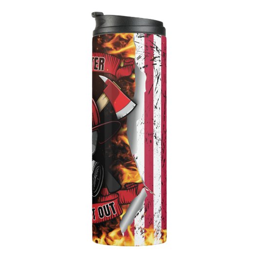 Firefighter - First In Last Out タンブラー (回転右)