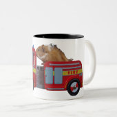 firefighter Gino ツートーンマグカップ (正面右)