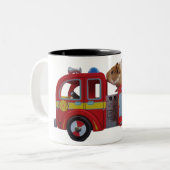 firefighter Gino ツートーンマグカップ (正面左)