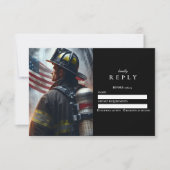 Firefighter Graduation Ceremony 出欠カード (正面)