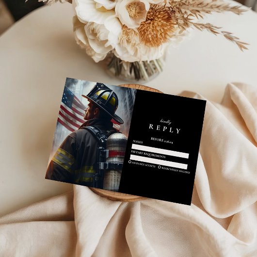 Firefighter Graduation Ceremony 出欠カード