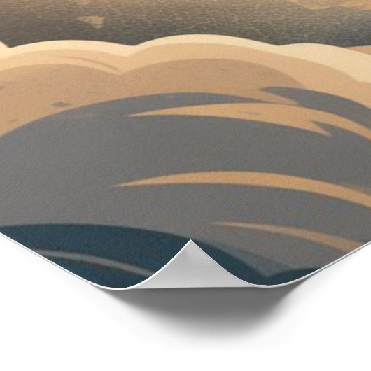 Firefighter Hero Rescue Scene Poster ポスター (角)