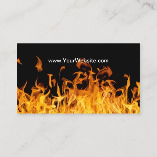 Firefighter Ladder Company 名刺 (裏面)