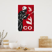 Firefighter - Matchbox Print - Aesthetic Wall Art ポスター (キッチン)