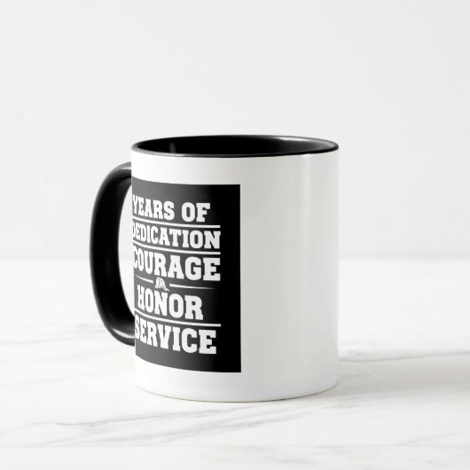 Firefighter Motivation Fathers Day Gift for Men マグカップ (正面左)