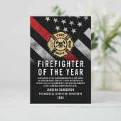 Firefighter of the Year Employee Recognition Logo カード (スタンド正面)