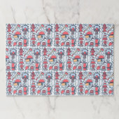 Firefighter Paper Placemats ペーパーパッド (正面)