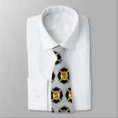 Firefighter Patriotic Logos Neck Tie ネクタイ (タイ)