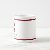Firefighter Red Maltese Cross Fire Department Mug コーヒーマグカップ (中央)