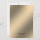 Firefighter Retirement Party Invitation 招待状 (裏面)