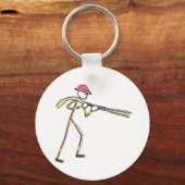 Firefighter Stickman キーホルダー (正面)