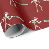 Firefighter Stickman ラッピングペーパー (ロールコーナー)