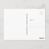 Firefighter Thank You Card ポストカード (裏面)