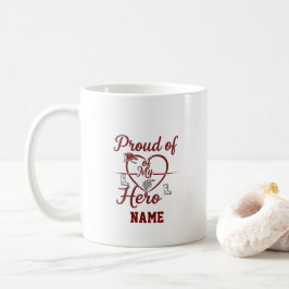 Firefighter Wife Custom Name Mug コーヒーマグカップ
