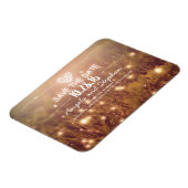 Firefles自然お洒落日付の保存 マグネット (左側)