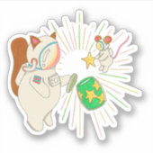 Fireflies Got Boring シール (正面)