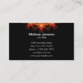 FireFlower -曼荼羅 名刺 (裏面)