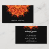 FireFlower -曼荼羅 名刺 (正面/裏面)