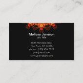 FireFlower -曼荼羅 名刺 (裏面)