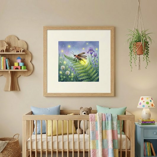 Firefly Tiny Insects Nursery ポスター