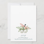 Firefly Watercolour Wedding 招待状 (裏面)