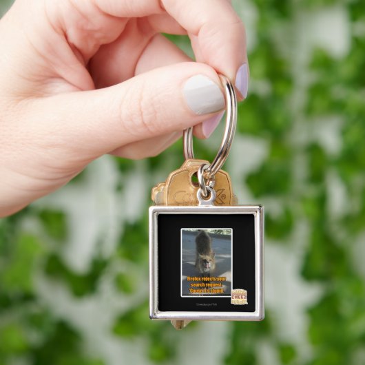 Firefoxが拒否 キーホルダー (手)