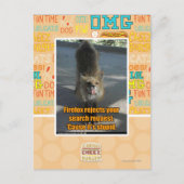 Firefoxが拒否 ポストカード (正面)