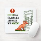 Firefoxは窓との問題に出会いました マウスパッド (マウス)