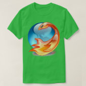 FIREFOXファン Tシャツ (デザイン正面)