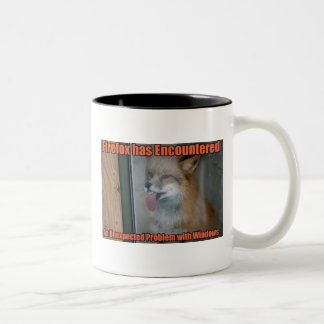 Firefox Windowsのマグ ツートーンマグカップ