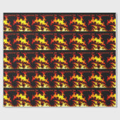 Fireglow ラッピングペーパー (フラット)