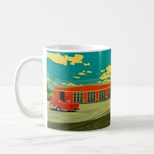 Firehouse - Custom Coffee Mug コーヒーマグカップ (左)