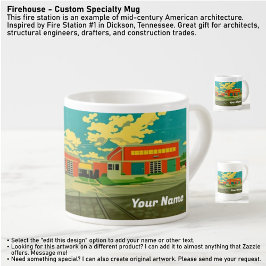 Firehouse - Custom Specialty Mug エスプレッソカップ